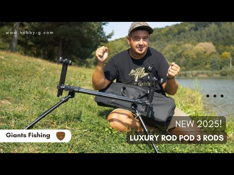 GIANTS FISHING - Stojan Luxury Rod Pod 3 Rods