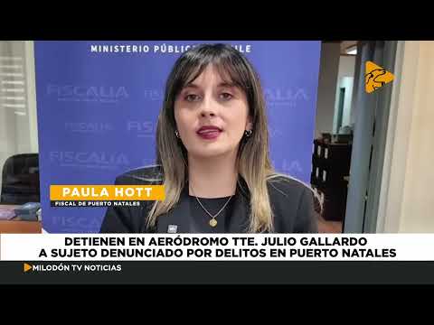 Detienen en aeródromo de Puerto Natales a hombre que intentaba salir de la región