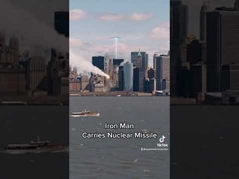 Iron Man Carries Nuclear Missile | THE AVENGERS (2012)