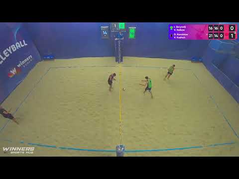 21:00 I.Skrynnik / V.Kelbas  - D.Korobkov / V.Kushch|Winners Beach Volleyball