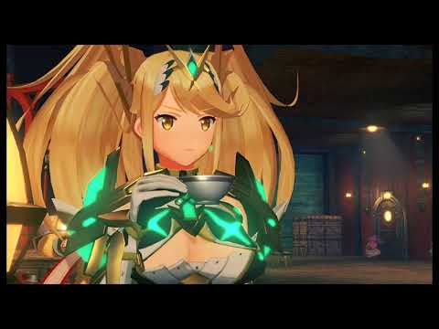 Cutscene Mods Example (Mythra Drinking Tea)