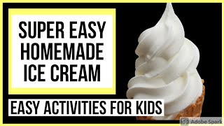 How to Make HOMEMADE ICE CREAM in 5 minutes  WITHOUT AN ICE CREAM MACHINE