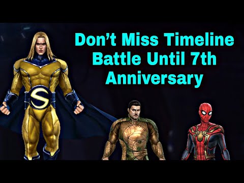 Dont Miss Timeline Battle Until 7th Anniversary 2022 - Marvel Future Fight