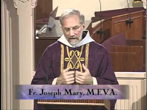 Homilia 2012-03-15 - el P Joseph Mary MFVA