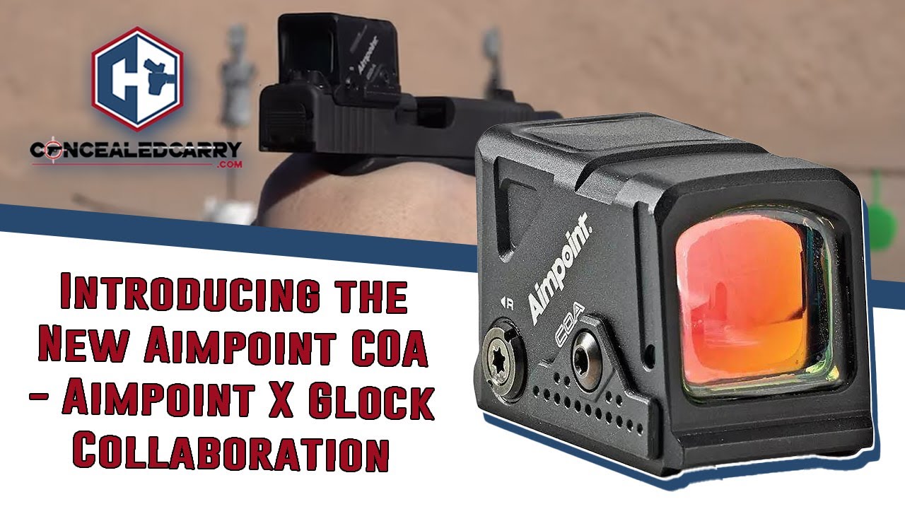 SHOT Show 2025: Introducing the New Aimpoint COA - Aimpoint x Glock Collaboration