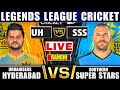 Live Urbanrisers Hyderabad vs Southern Super Stars | UH vs SSS  Live, 3rd Match T20 Match | LLC T20