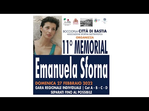 11° MEMORIAL  EMANUELA SFORNA