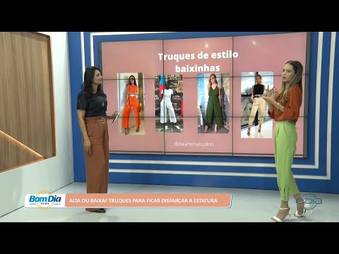 Consultora de moda e estilo dá dicas para mulheres altas e baixas 24 08 2022