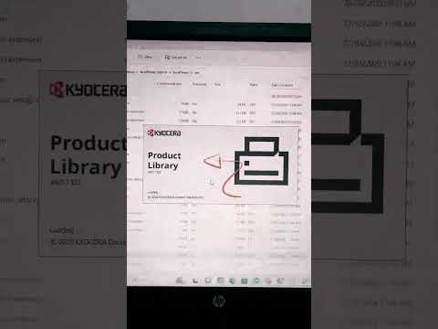 KYOCERA - M2040dn install printer in computer #viral #car #computer #printer #india #software