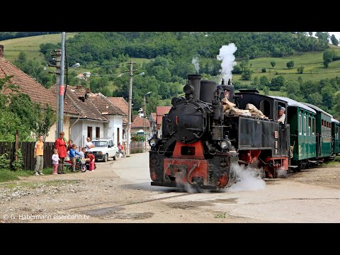 Schmalspurbahn Abrud - Câmpeni Rumänien 2009
