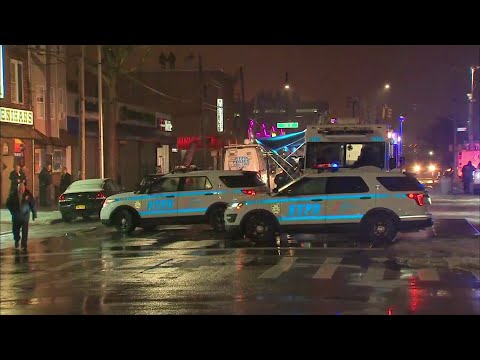 The NYPD is mourning a detective killed by friendly fire as officers confronted a robbery suspect who turned out to be armed with a replica handgun. Mayor Bill de Blasio said Detective Brian Simonsen, 42, "gave his life for us." (Feb. 13)