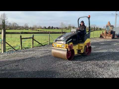 BOMAG BW120AD-5 DIESEL DOUBLE DRUM RIDE ON ROLLER - Image 2