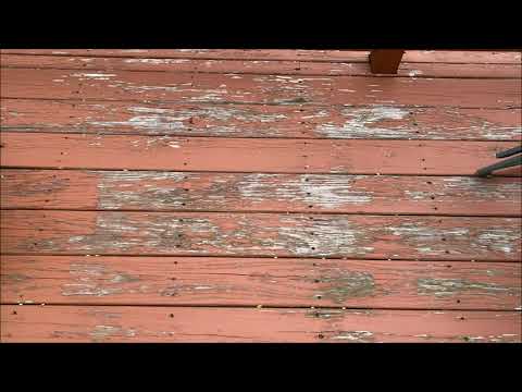Beware Using Solid Stain On A Deck
