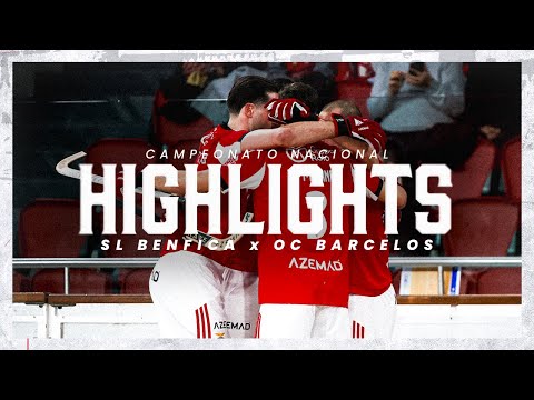 Highlights | #BenficaHockey 5-1 OC Barcelos | National Championship