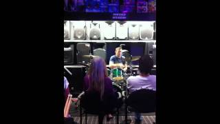 Jared Seastrand @ Guitar Center Drum Off 2012