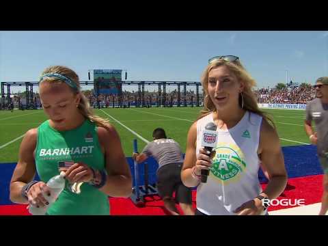 Amanda Barnhart Sprint Couplet Event 4 2019 Reebok CrossFit Games