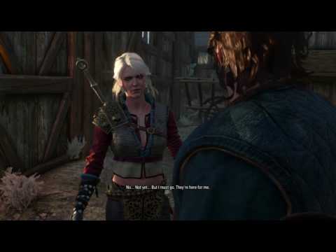 The Witcher 3: Wild Hunt - Ciri against Wild Hunt Warriors and Hounds