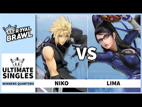 Royal Brawl 2023 - Niko (Cloud) Vs Lima (Bayonetta) Singles Winner's Quarters