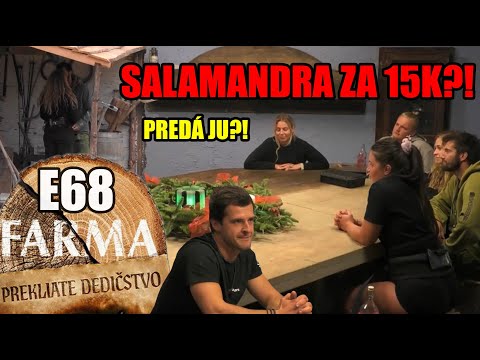 Farma 17 E68 | Roman v ŠOKU! Predá Salamandru za 15 000€?! 💰😳