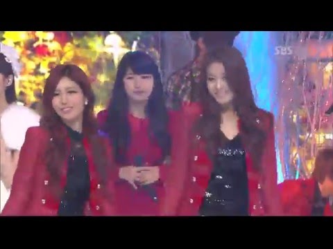 [1080p] 효린 & 수지 & 서현 - Last Christmas + 출연진 소개 (111225)