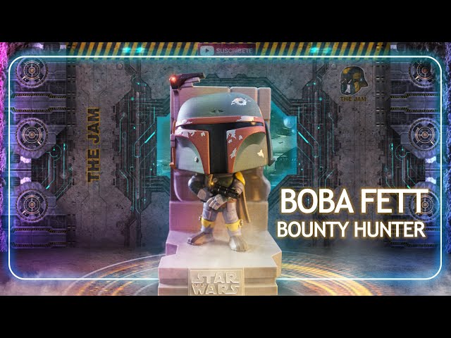 Vídeo relacionado con Star Wars Boba Fett Bounty Hunter Aurebesh Distressed Camiseta