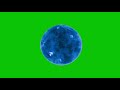 Green Screen Blue Magical Ball