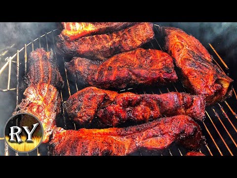 Country Style Ribs Smoked On The Pit Barrel Cooker