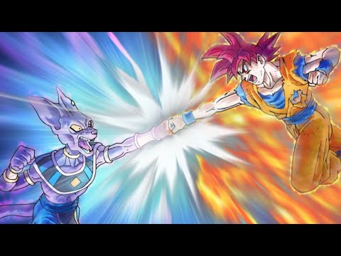 Goku vs Lord Beerus (full fight).