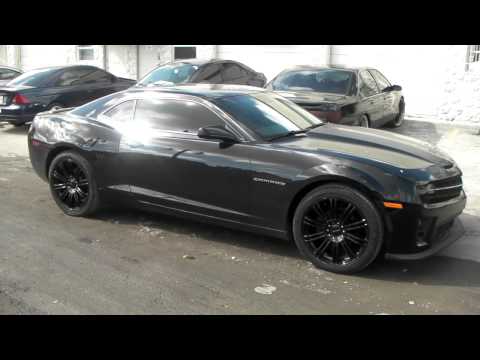 DUBSandTIRES.com 20" Inch KMC D2 Gloss Black Wheels 2010 Chevy Camaro Rims Miami & The World