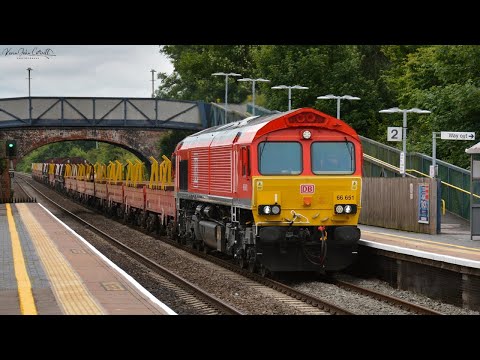 DB Cargo UK, Class 66, 66651 at Cam & Dursley #class66 #dbcargo #freight #loco #train #trainspotting