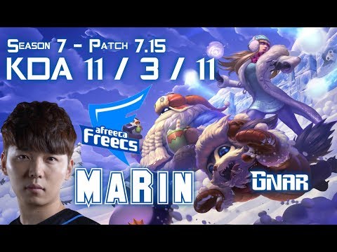 AFs MaRin GNAR vs JAX Top - Patch 7.15 KR Ranked