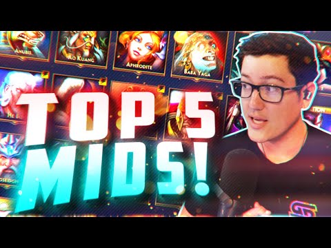 TOP 5 MID LANERS TO PLAY RIGHT NOW