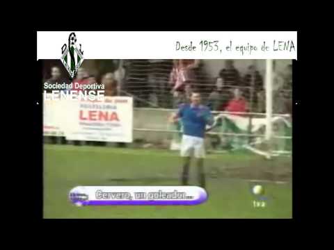 Lenense 0, Oviedo 4 (Los 4 de Cervero, en su estreno como goleador) Temp. 2003/2004