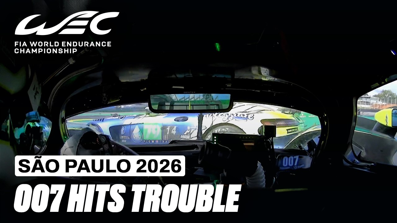 Aston Martin Valkyrie Hits Trouble After #79 Contact | Rolex 6 Hours of São Paulo 2026 | FIA WEC