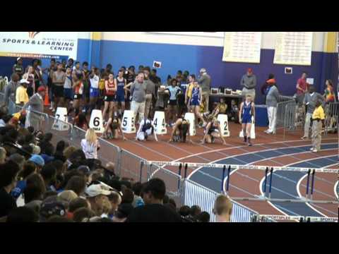 MPSSAA State Indoor Championships 2011 Girls 55 Meter Hurdles 2A Prelims Heat 1