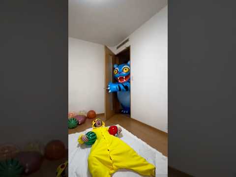 sushininja was sleeping!#funny#demonhunters#sushininja#sleep#shorts