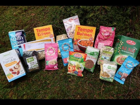 Produkte für die Outdoorküche 5:  Getreide, Pseudogetreide und Hülsenfrüchte