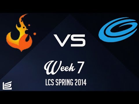 NA LCS 2014 Spring W7D2:  Curse vs Team Coast Highlights