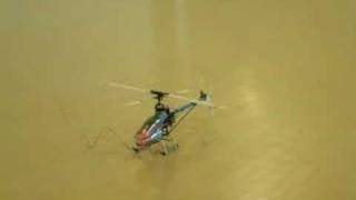preview picture of video 'RC Helicopter Walkera 36 Flying in School Hall'