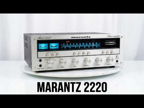 ✨ Marantz 2220 Vintage Stereo Receiver – Serviced, Cleaned, LED Dial, Tested – BVA imagen 16