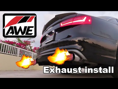 Finally an Exhaust for the S6!!! (AWE Track Edition).