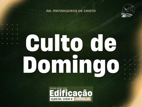 Culto de Domingo--  ADMC Sede - 22/02/2026