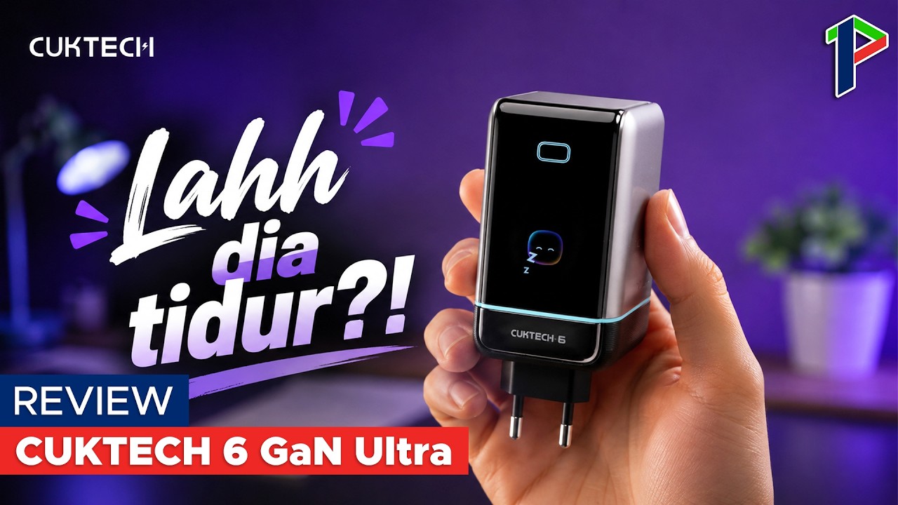 Charger 100W dengan layar‼️ - Cuktech 6 Ultra  | Review Indonesia