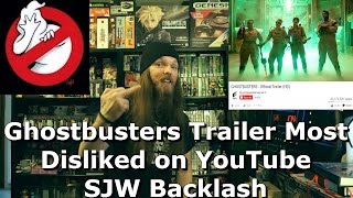 Ghostbusters Trailer Most Disliked on YouTube - SJW Backlash - AlphaOmegaSin