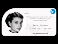 In Memory of Audrey Hepburn 