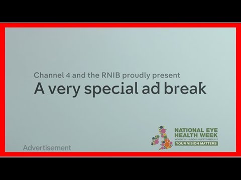 Breaking News | Channel 4 & rnib team up with ads in national eye care week