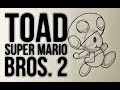 How To Draw Toad Super Mario Bros 2