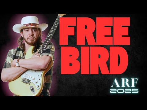Stevie Ray Vaughan plays Free Bird (Amazing Rare Footage?)