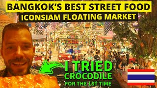 ICONSIAM's FLOATING MARKET FOOD COURT! 😋🇹🇭 AMAZING BANGKOK ICONSIAM THAI STREET FOOD 🍢 #travel