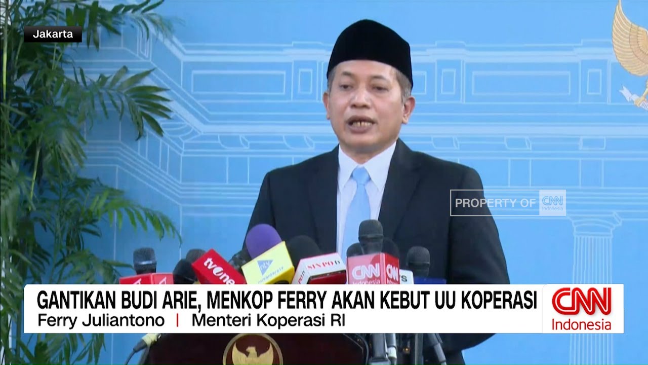 Gantikan Budi Arie, Menkop Ferry Akan Kebut UU Koperasi